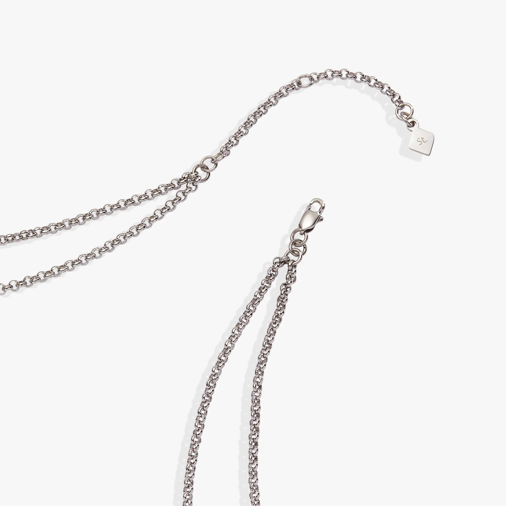 Black Onyx Textured Necklace