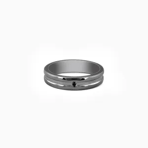 Black Rhodium Wild Wind Ring For Him Giva