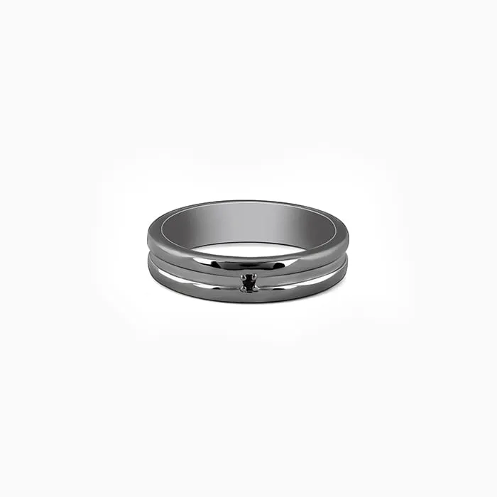 Black Rhodium Wild Wind Ring For Him Giva