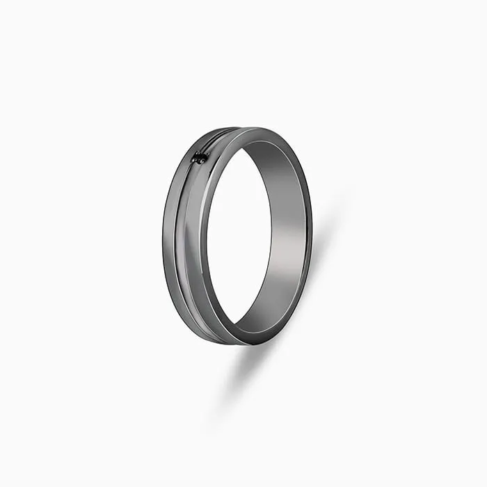 Black Rhodium Wild Wind Ring For Him Giva
