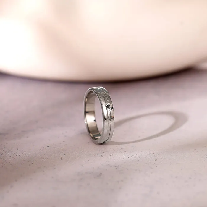 Black Rhodium Wild Wind Ring For Him Giva