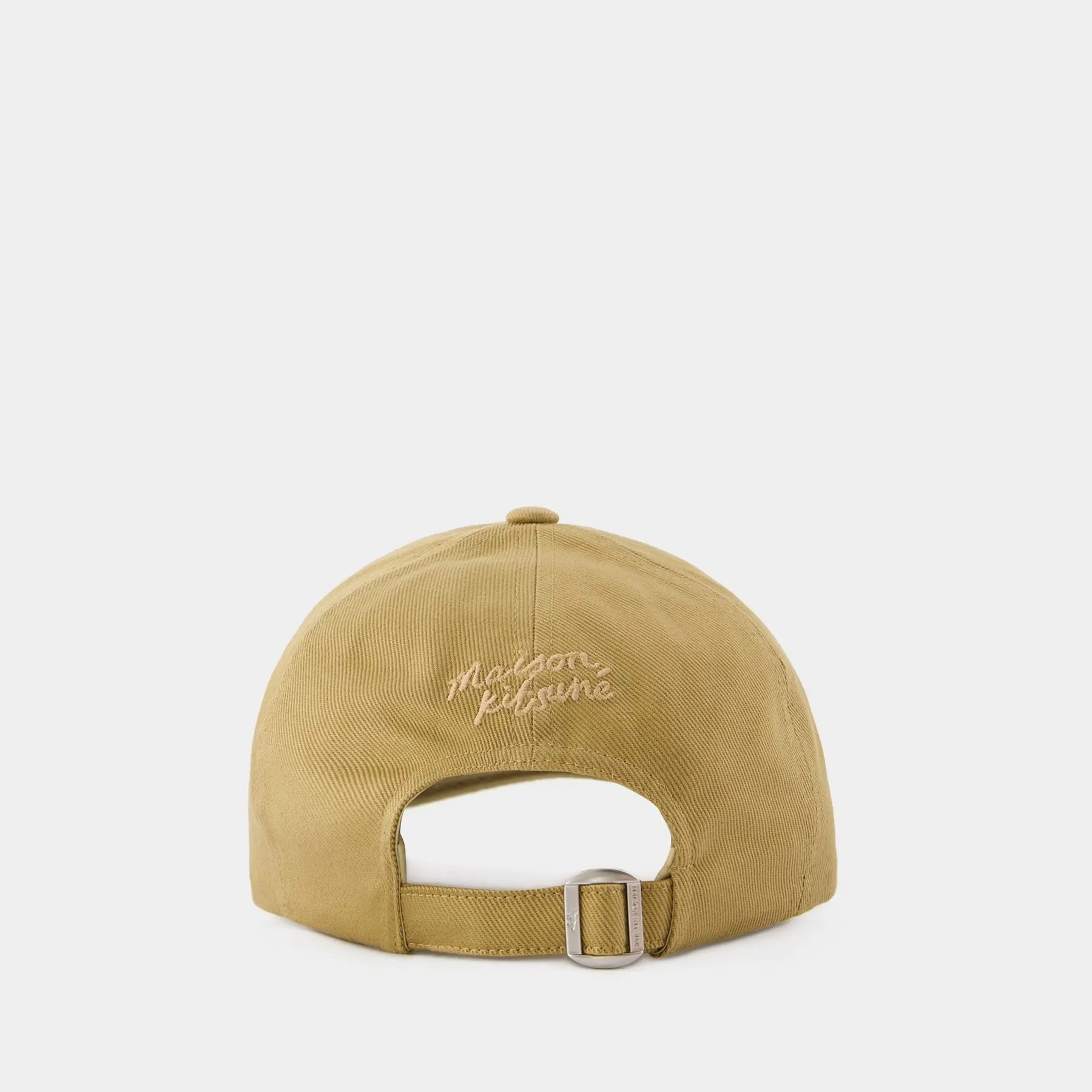 Bold Fox Head 6p Cap - Maison Kitsune - Cotton - Beige