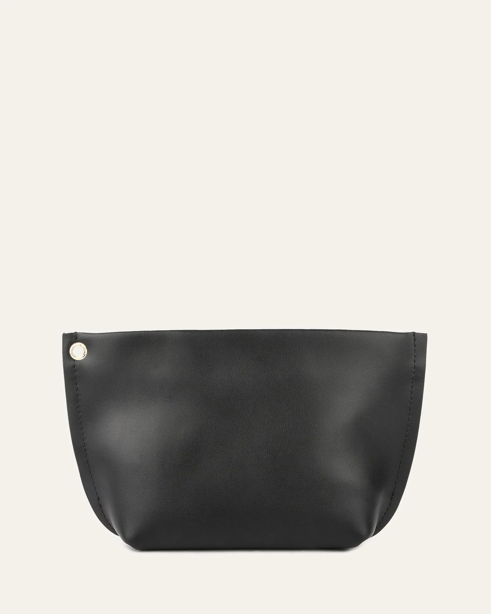 BONITO POUCH BAG BLACK LEATHER Jo Mercer
