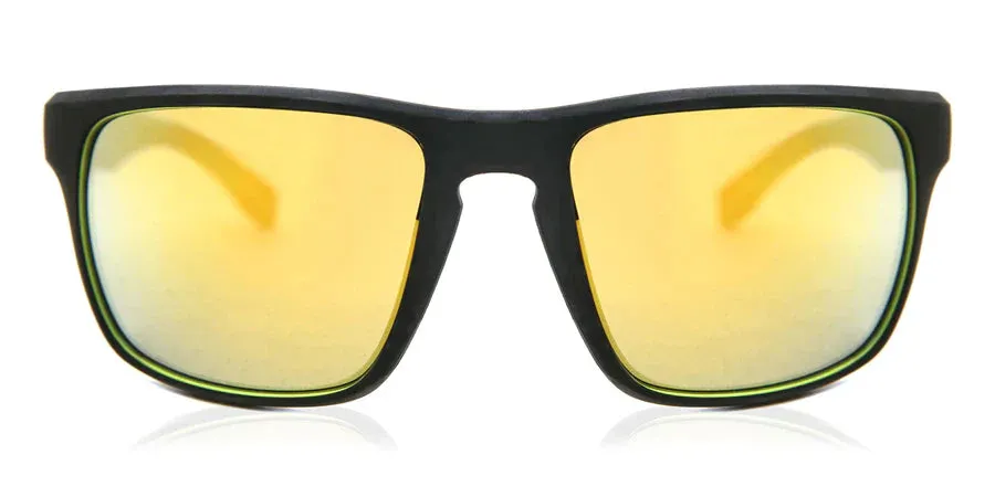 Boss by BOSS Men's Sunglasses Classic Black/Gold Mirror 0800/S UDK/C4
