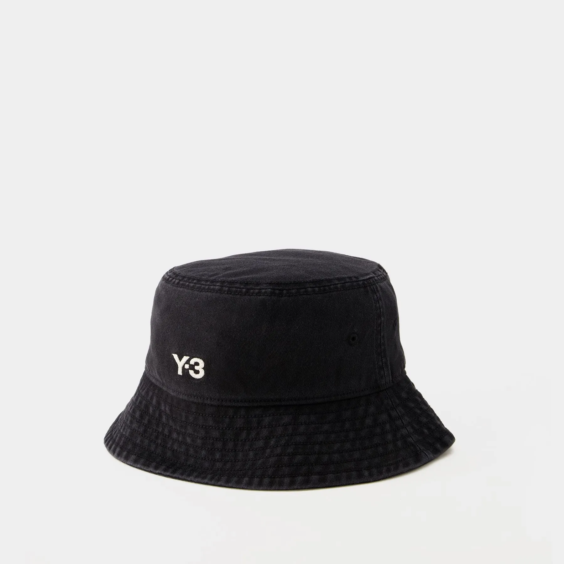 Bucket Hat - Y-3 - Cotton - Black
