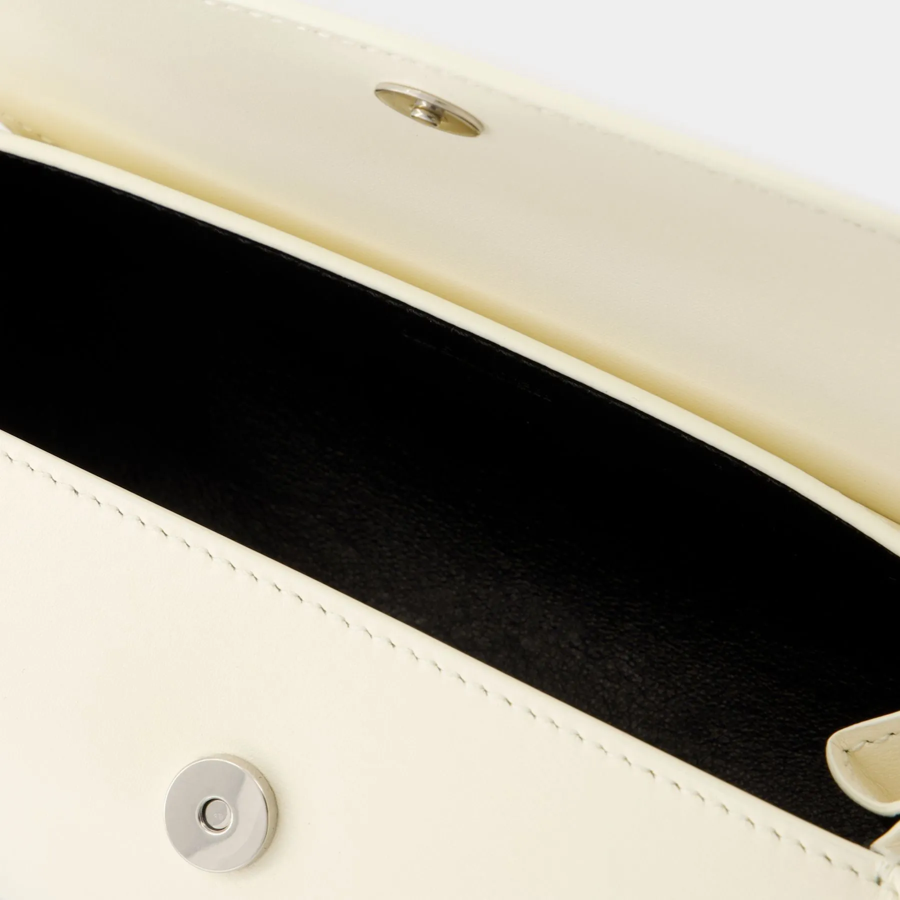 Cannolo Mini Purse - Jil Sander - Leather - Eggshell