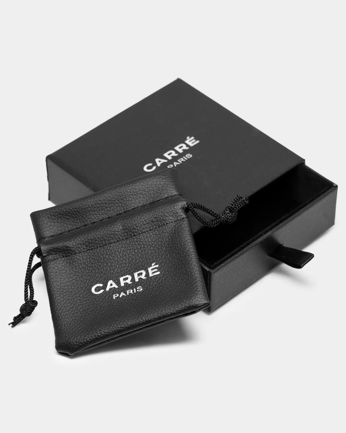Carré Rev 001 Necklace Silver