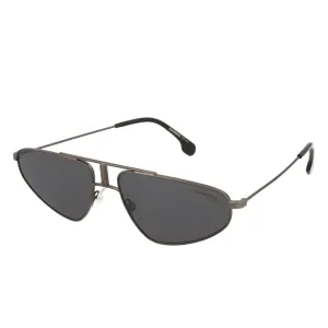 Carrera Unisex Sunglasses Angular Pilot Gunmetal/ Grey 1021/S V81