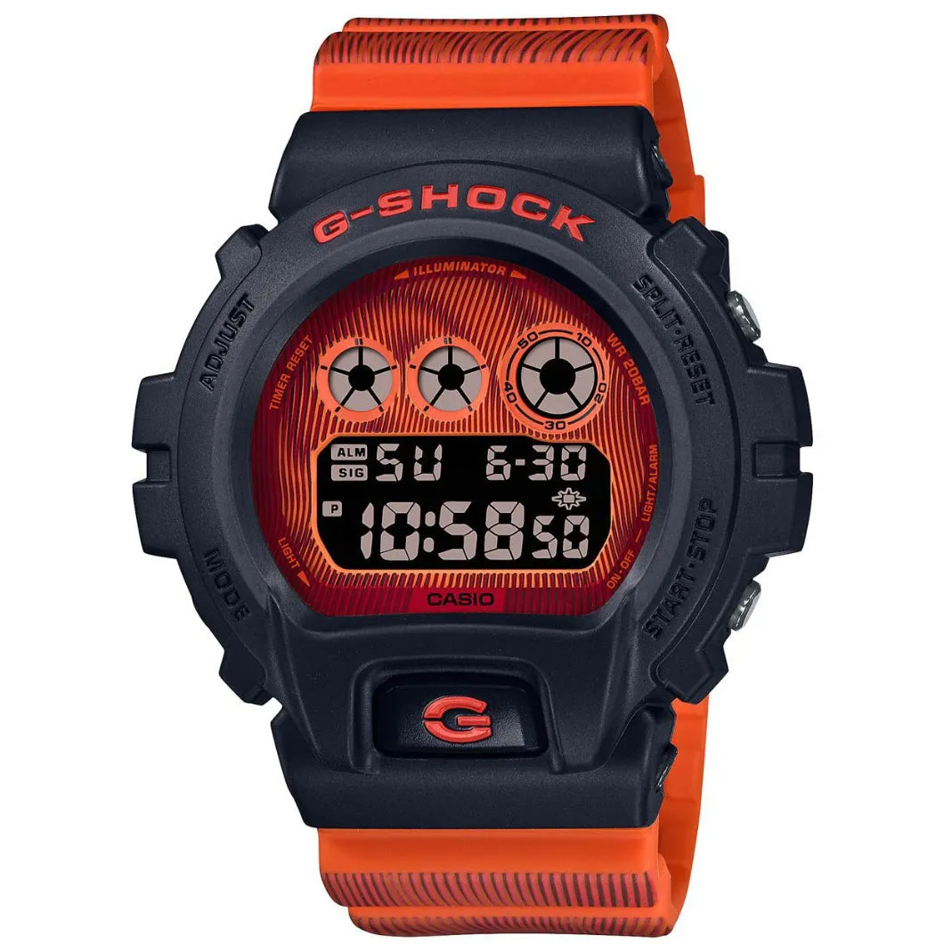 Casio G-Shock Time Distortion Limited Men's Red Watch DW-6900TD-4ER