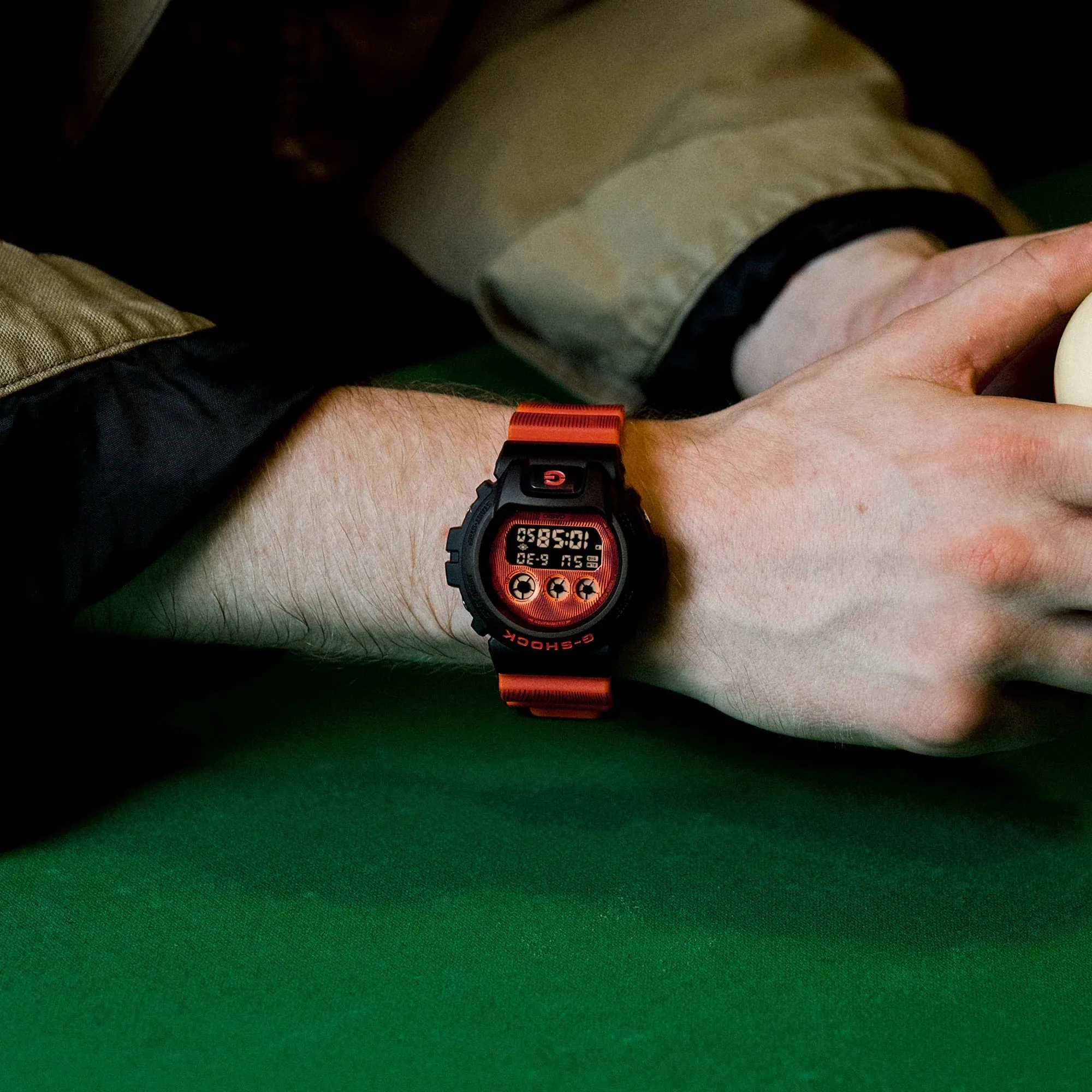 Casio G-Shock Time Distortion Limited Men's Red Watch DW-6900TD-4ER