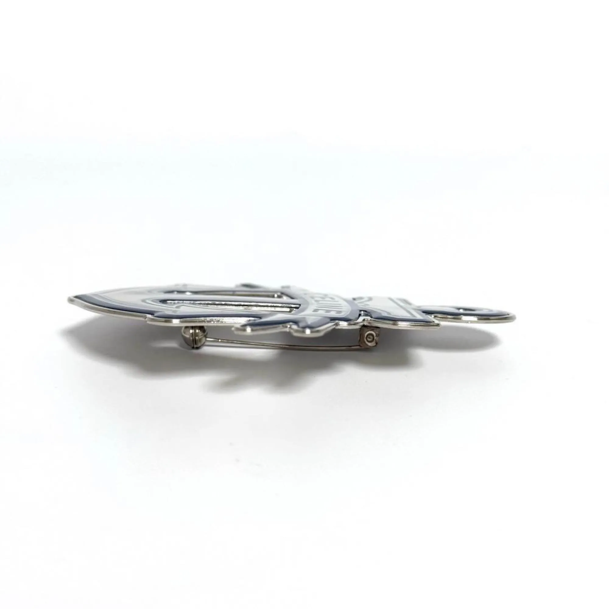 Celine blue Metal Brooch (Pre-Owned)