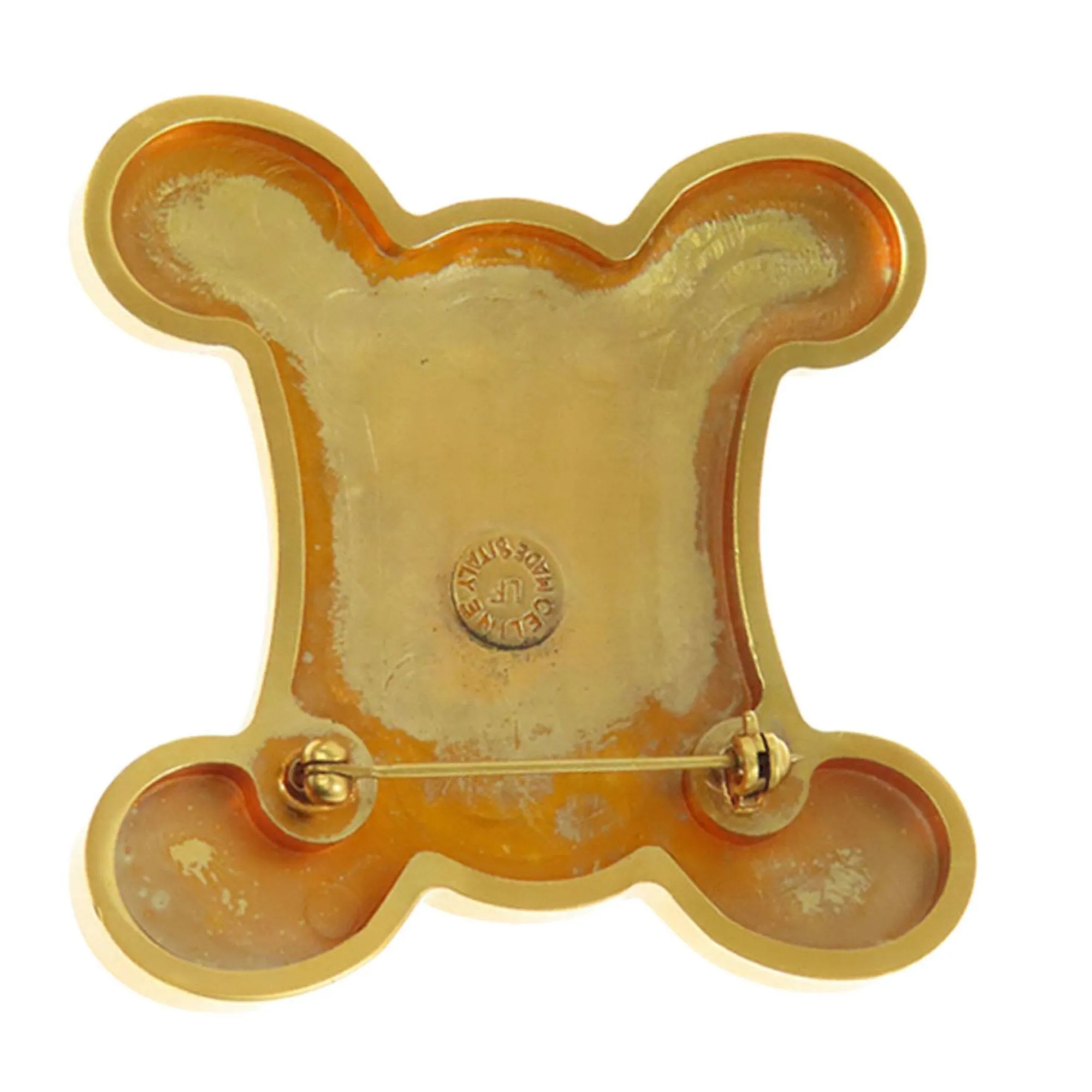 Celine Metal Brooch (Pre-Owned)