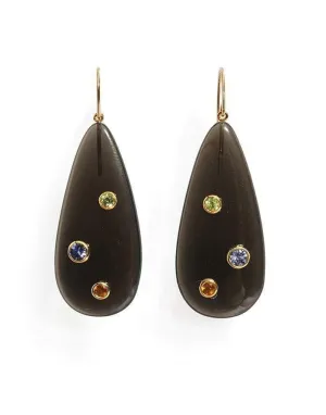 Ceremony Earrings in Onyx