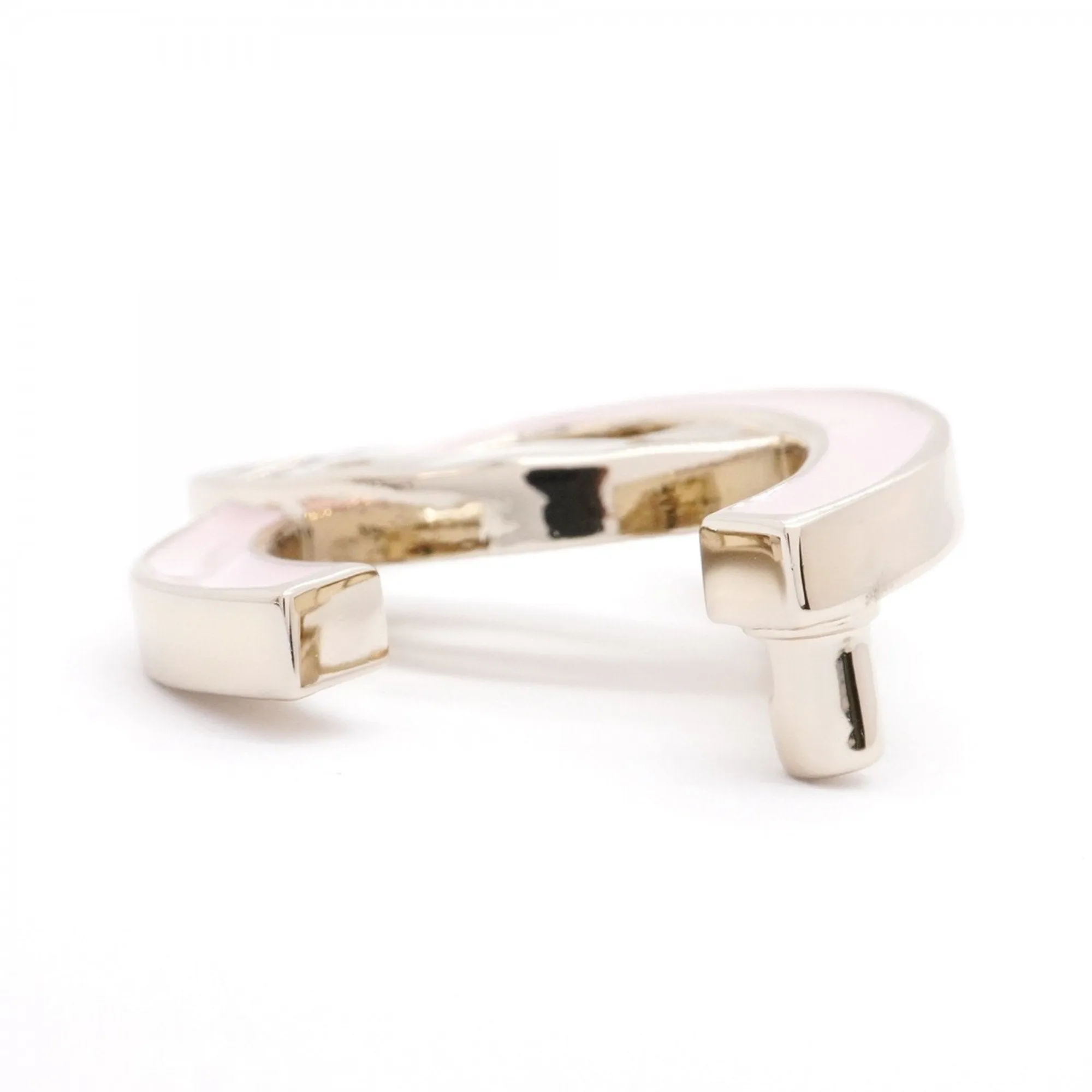 Chanel Champagne gold pink gold Plating Brooch (Pre-Owned)