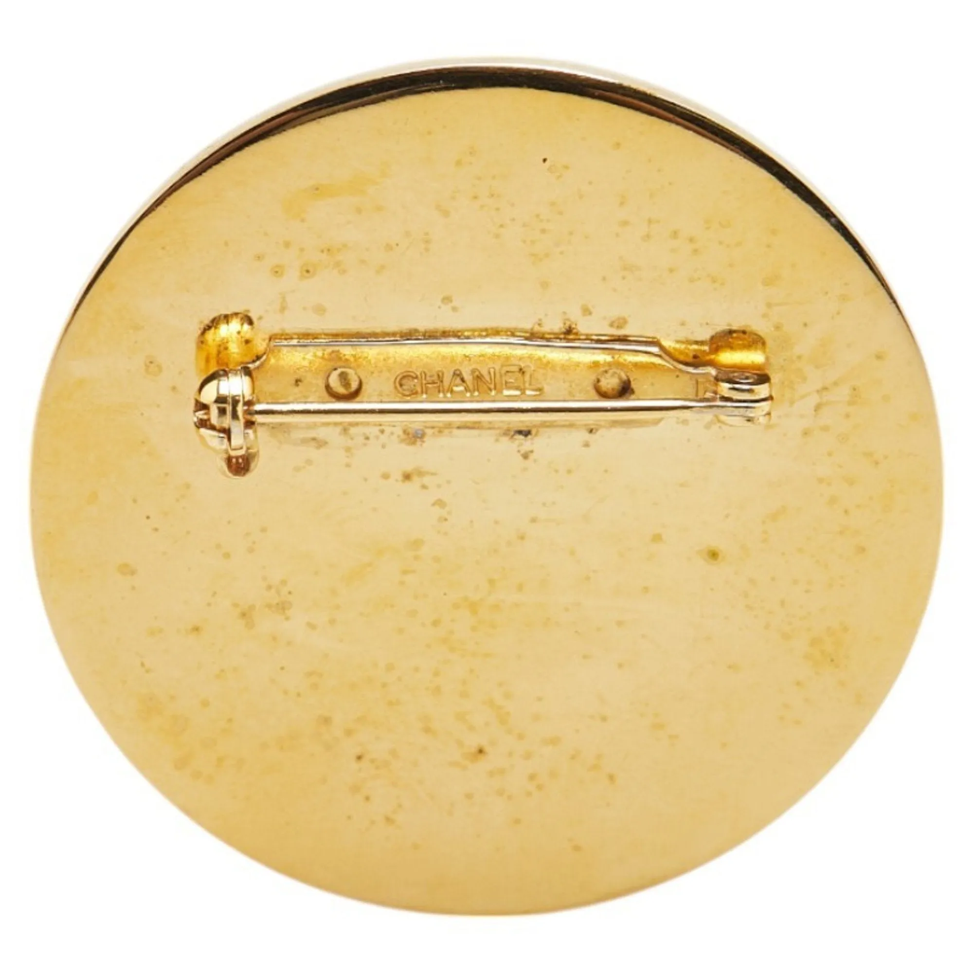 Chanel gold Brooch (Pre-Owned)