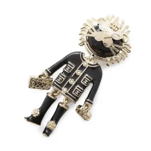 Chanel gold Brooch (Pre-Owned)