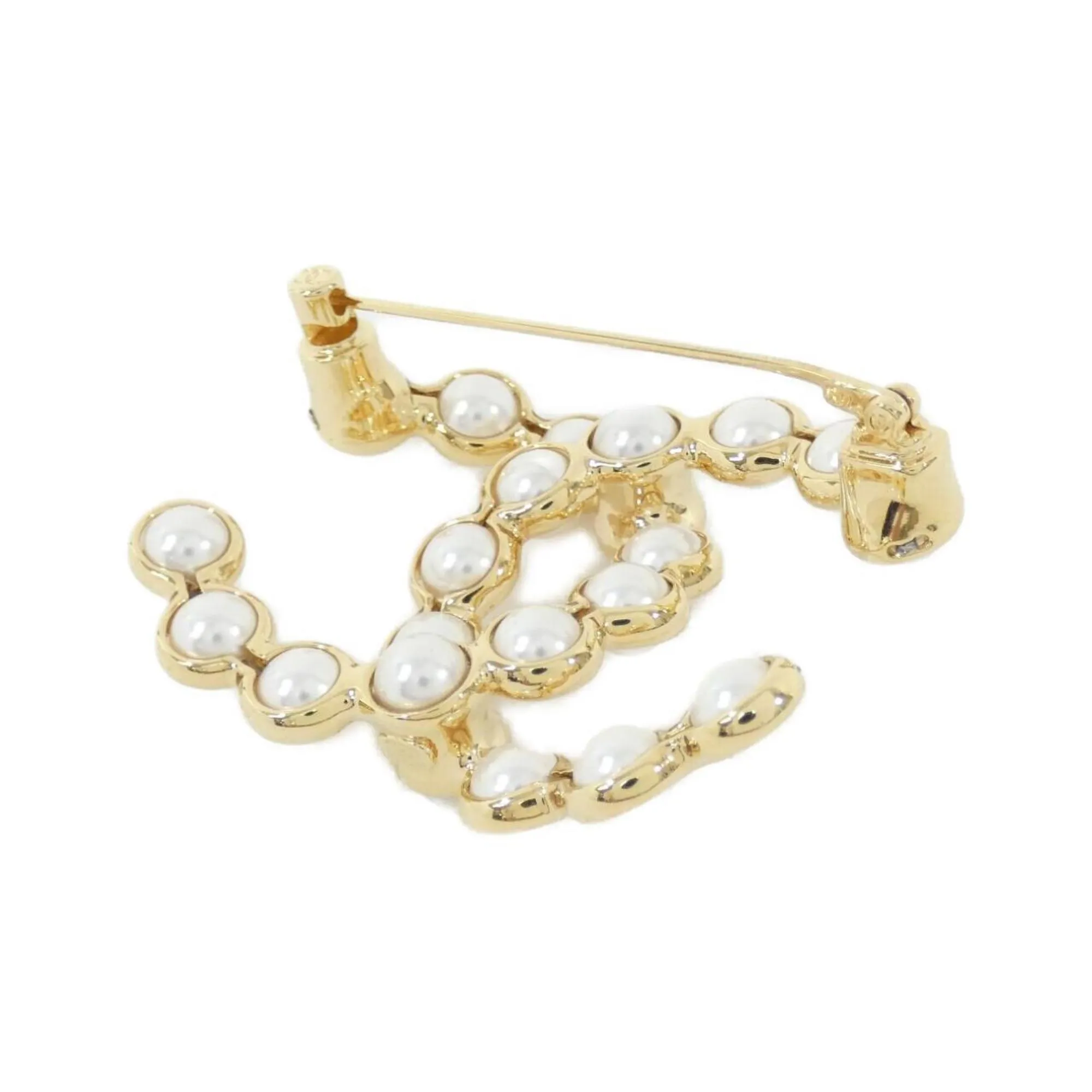 Chanel gold Brooch (Pre-Owned)