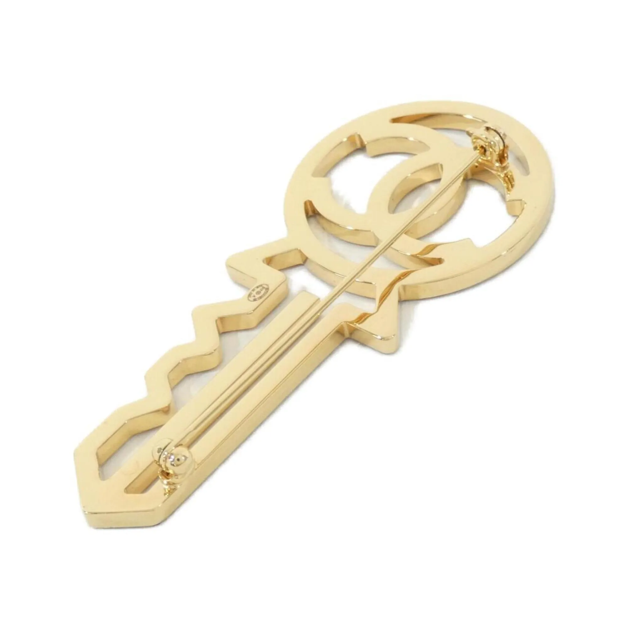 Chanel gold Brooch (Pre-Owned)