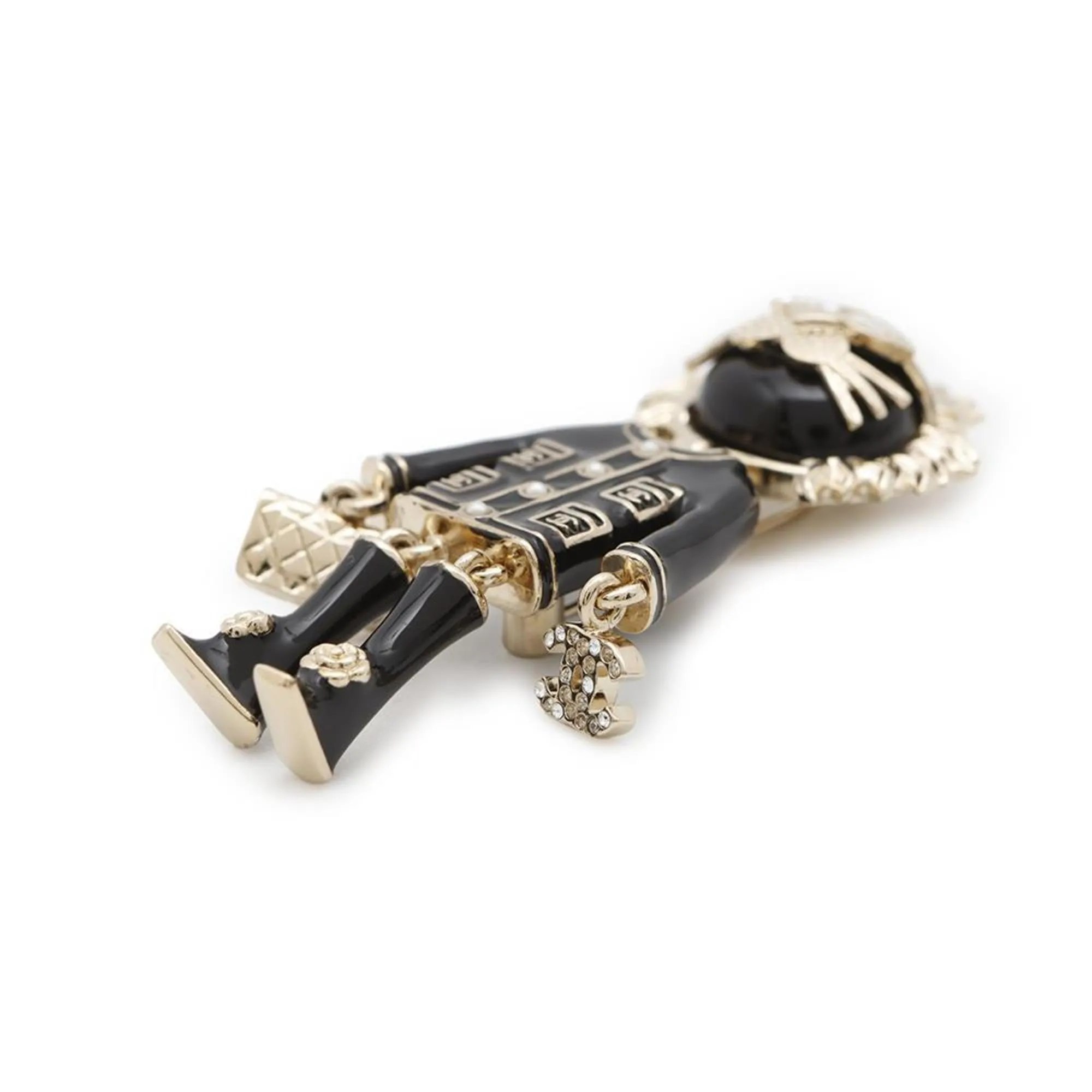 Chanel gold Brooch (Pre-Owned)