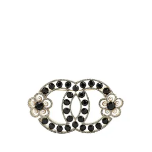 Chanel gold gold Plating Brooch (Pre-Owned)