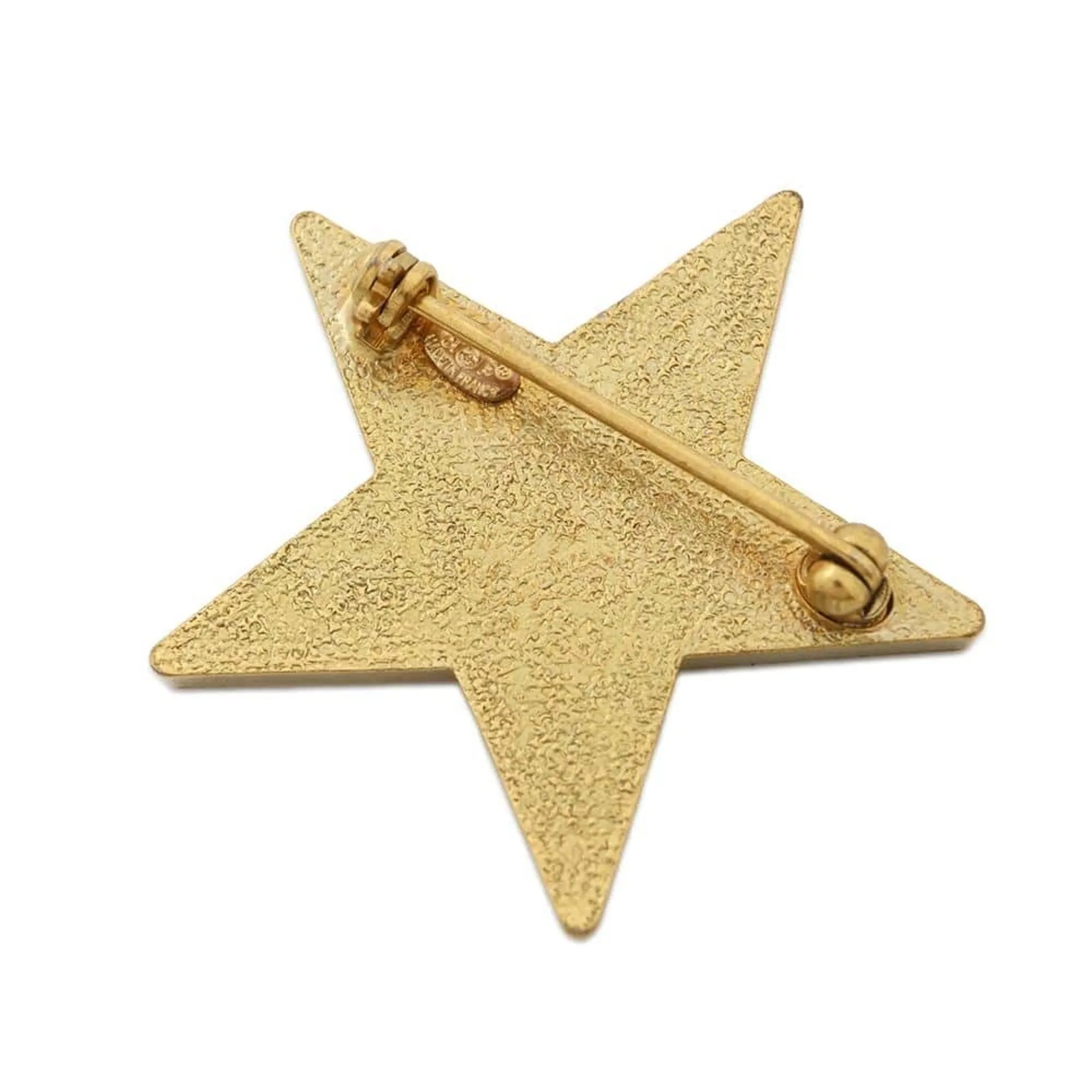 Chanel gold Metal Brooch (Pre-Owned)