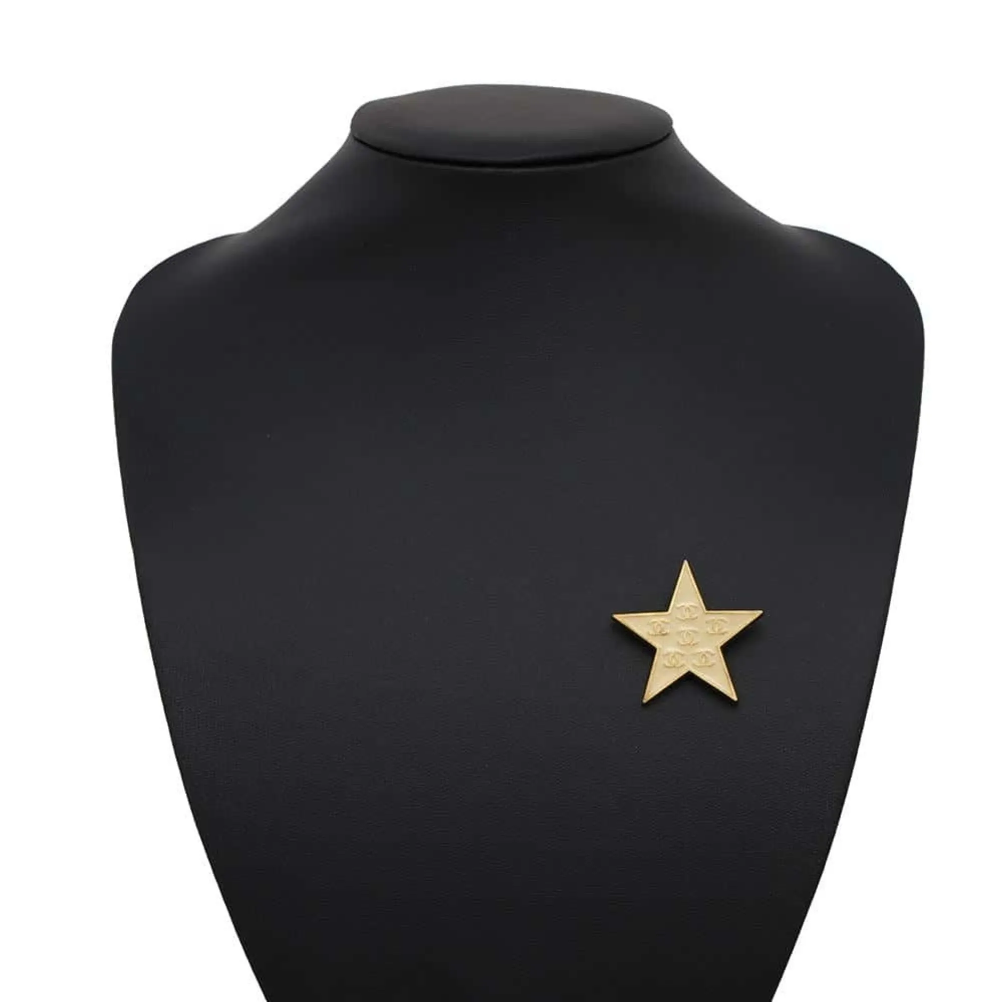 Chanel gold Metal Brooch (Pre-Owned)