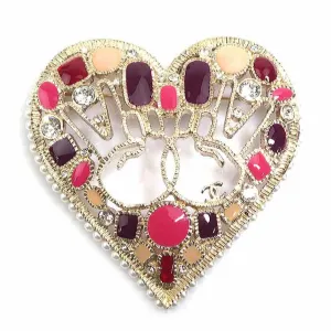 Chanel gold Metal Brooch (Pre-Owned)