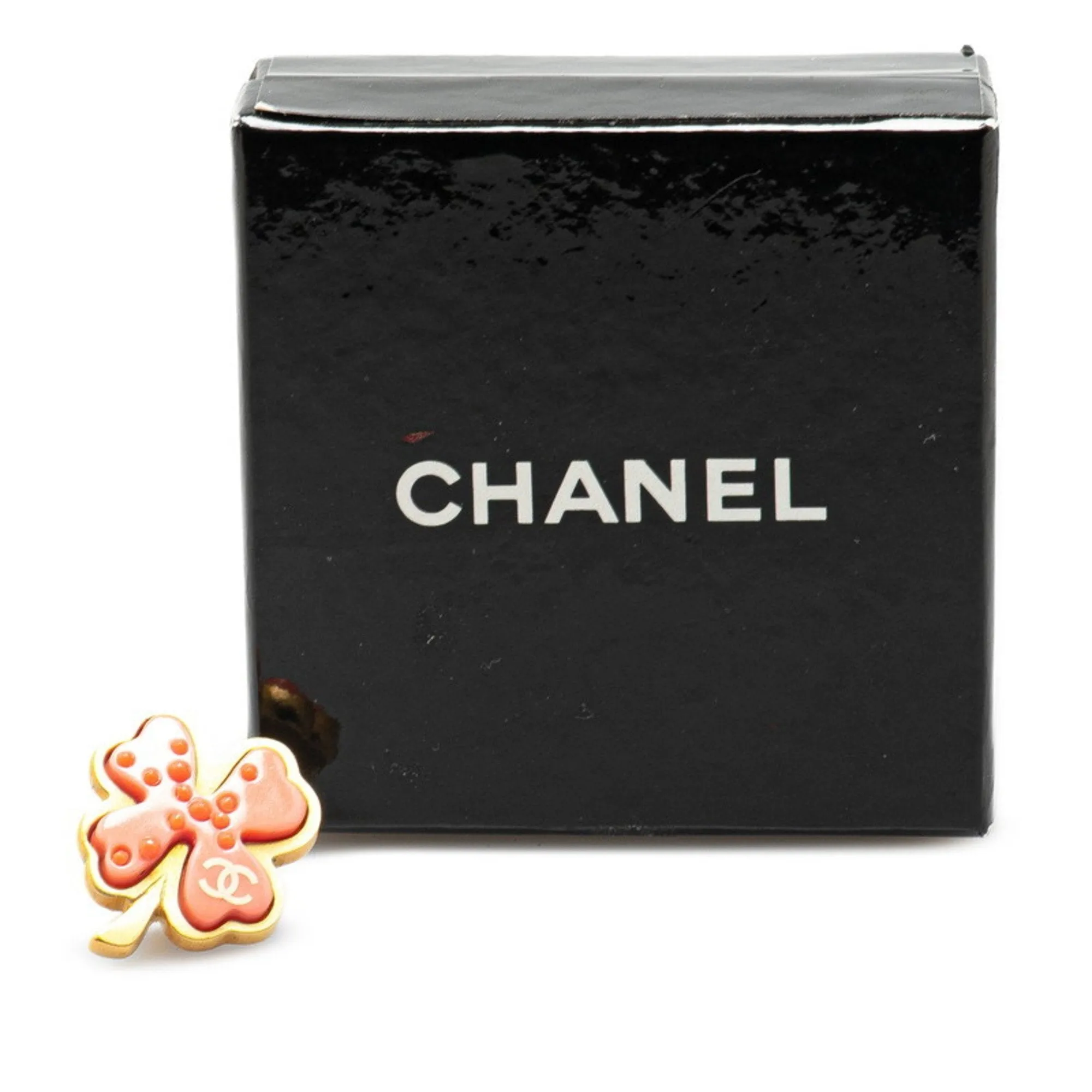 Chanel gold pink gold Plating Brooch (Pre-Owned)