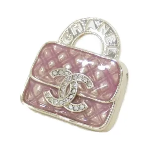 Chanel gold pink Pin Brooch (Pre-Owned)