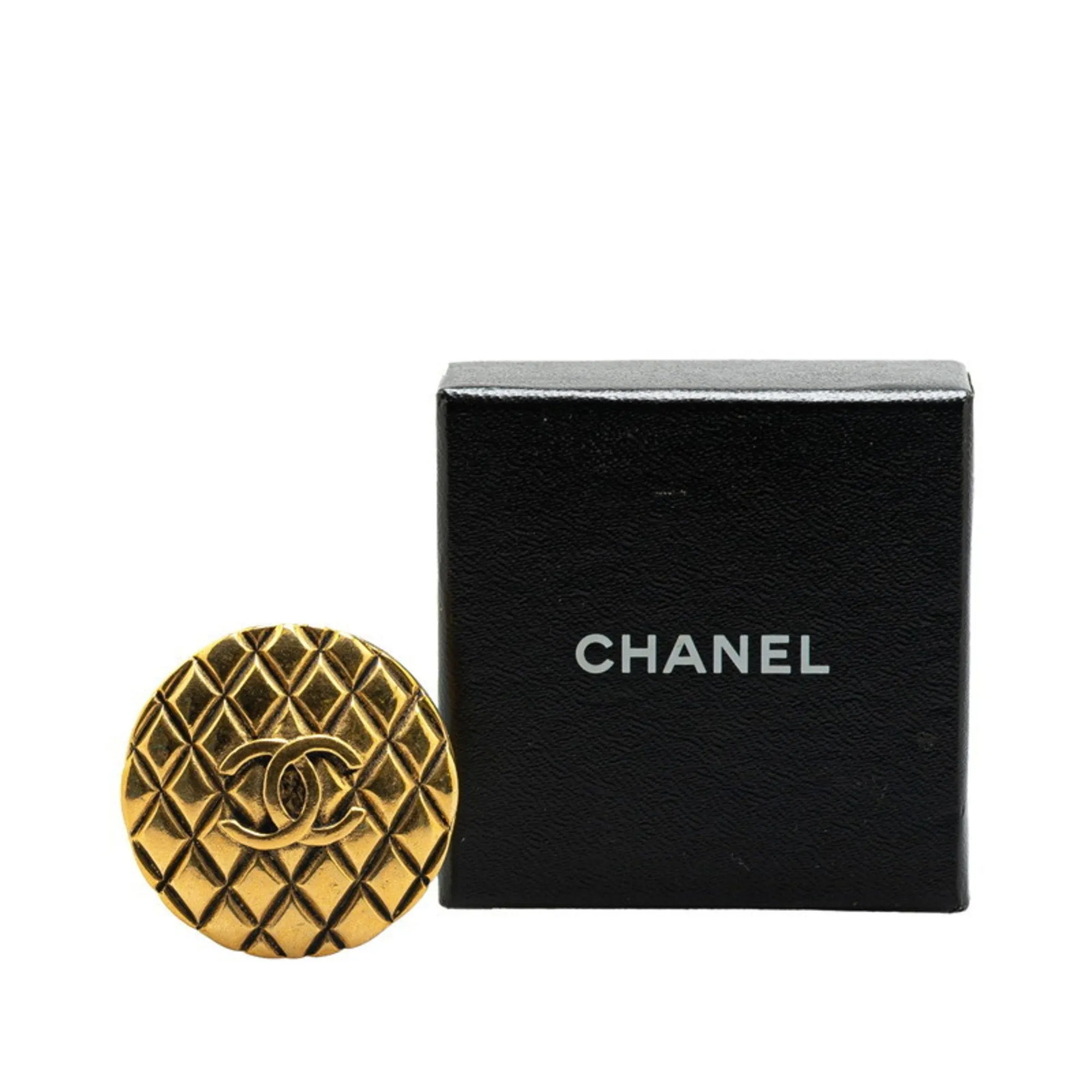 Chanel Matelasse Brooch (Pre-Owned)
