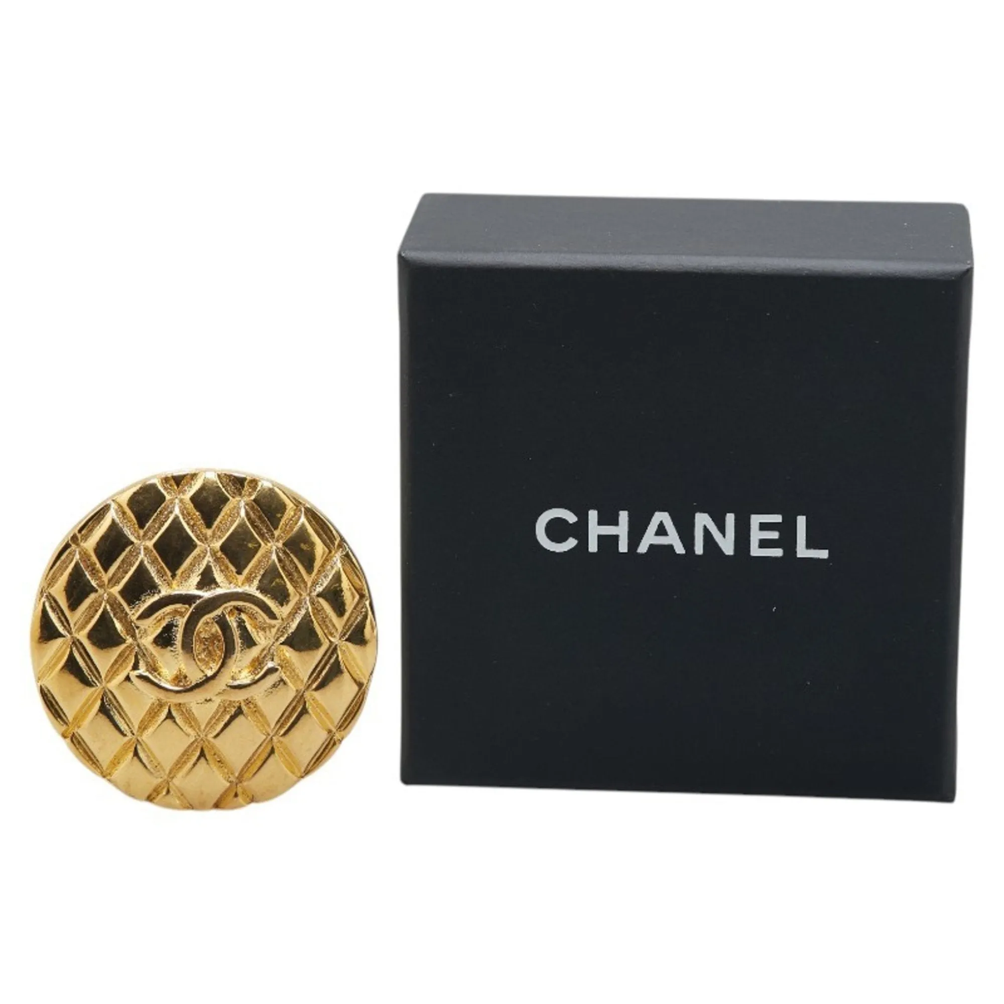 Chanel Matelasse Brooch (Pre-Owned)