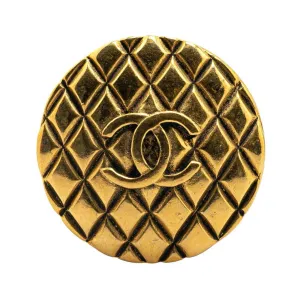 Chanel Matelasse Brooch (Pre-Owned)