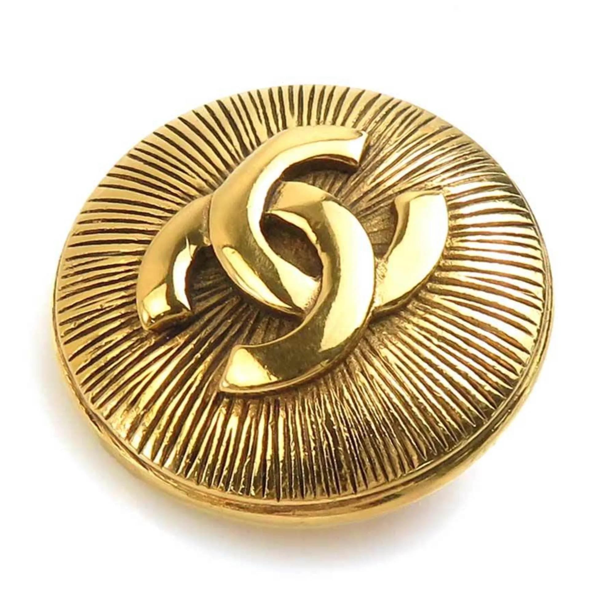 Chanel Metal Brooch (Pre-Owned)