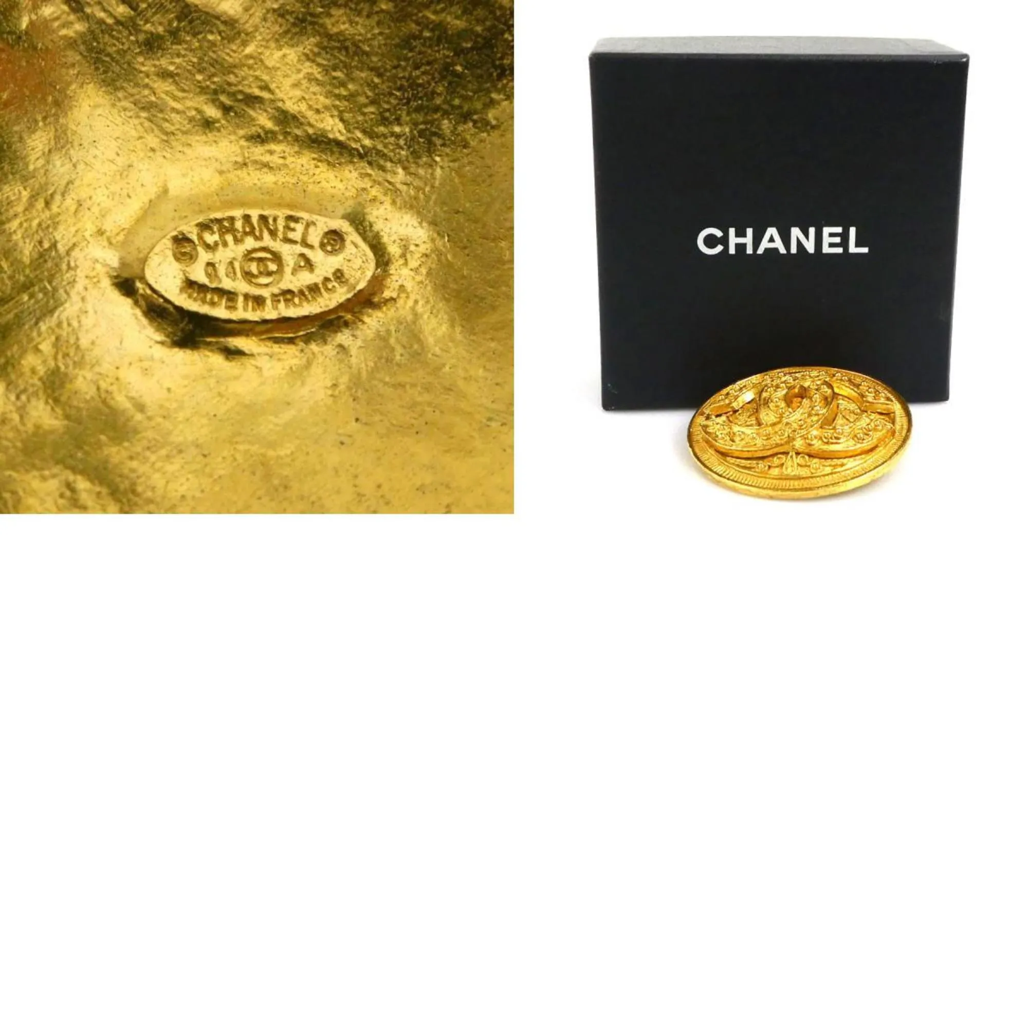 Chanel Metal Brooch (Pre-Owned)