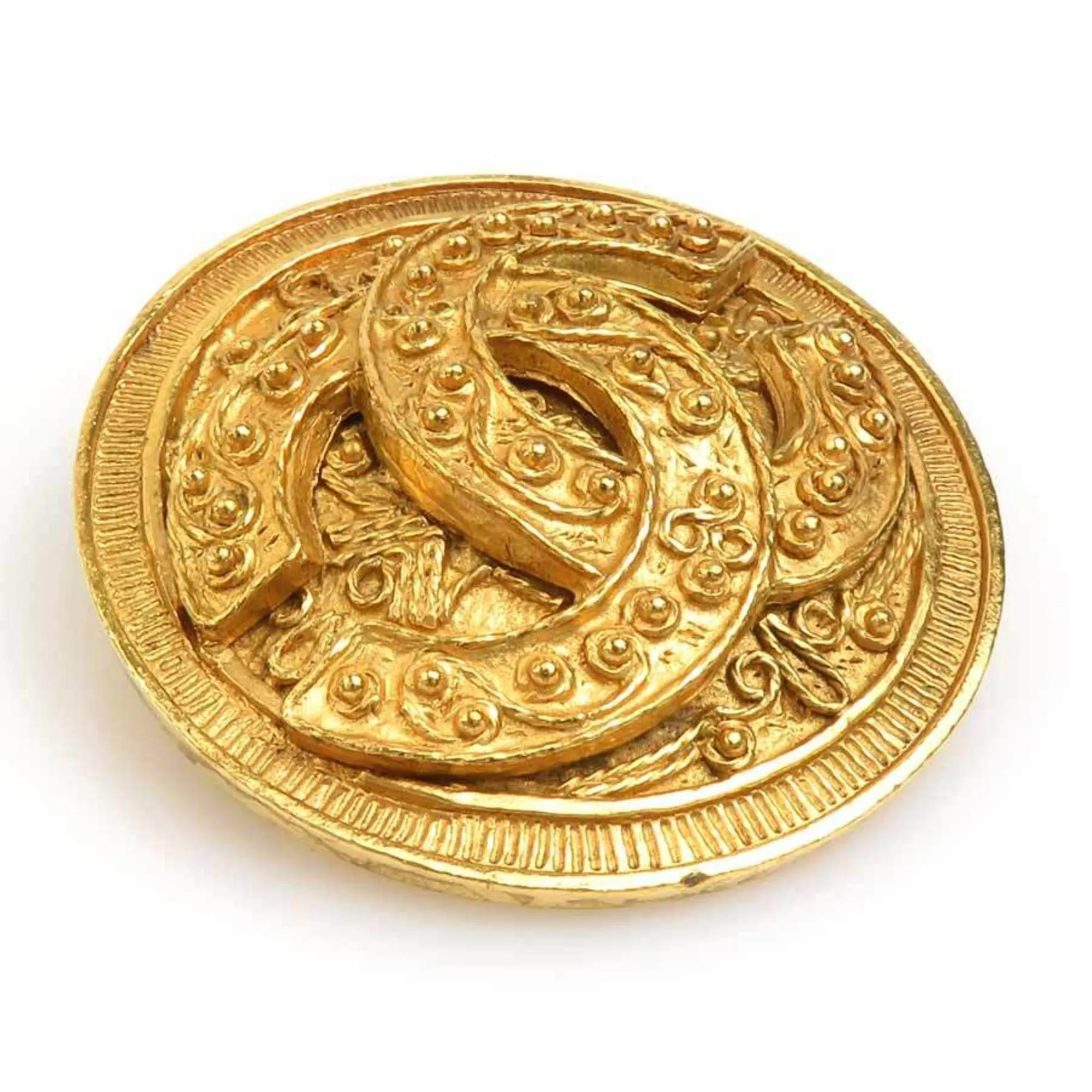 Chanel Metal Brooch (Pre-Owned)