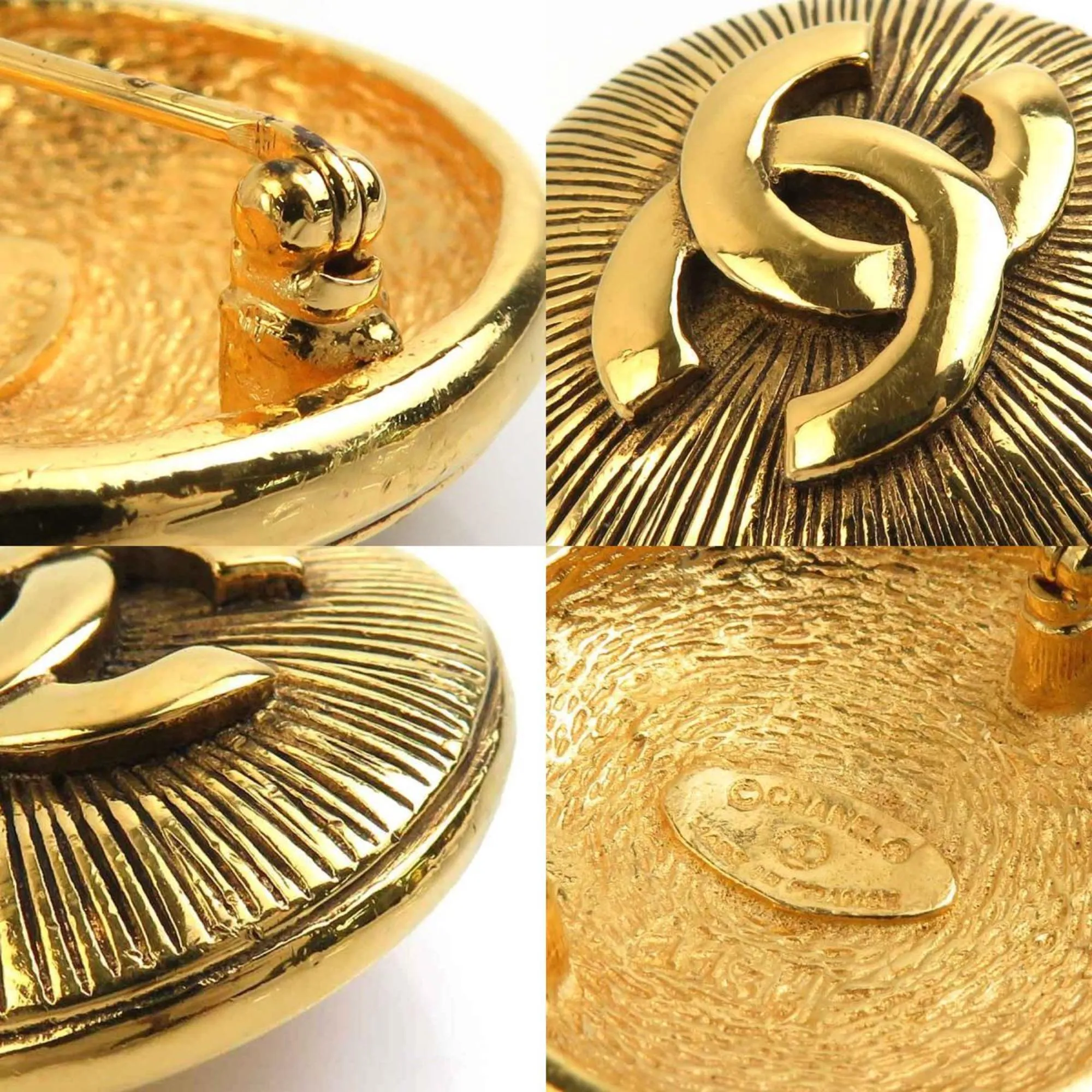 Chanel Metal Brooch (Pre-Owned)