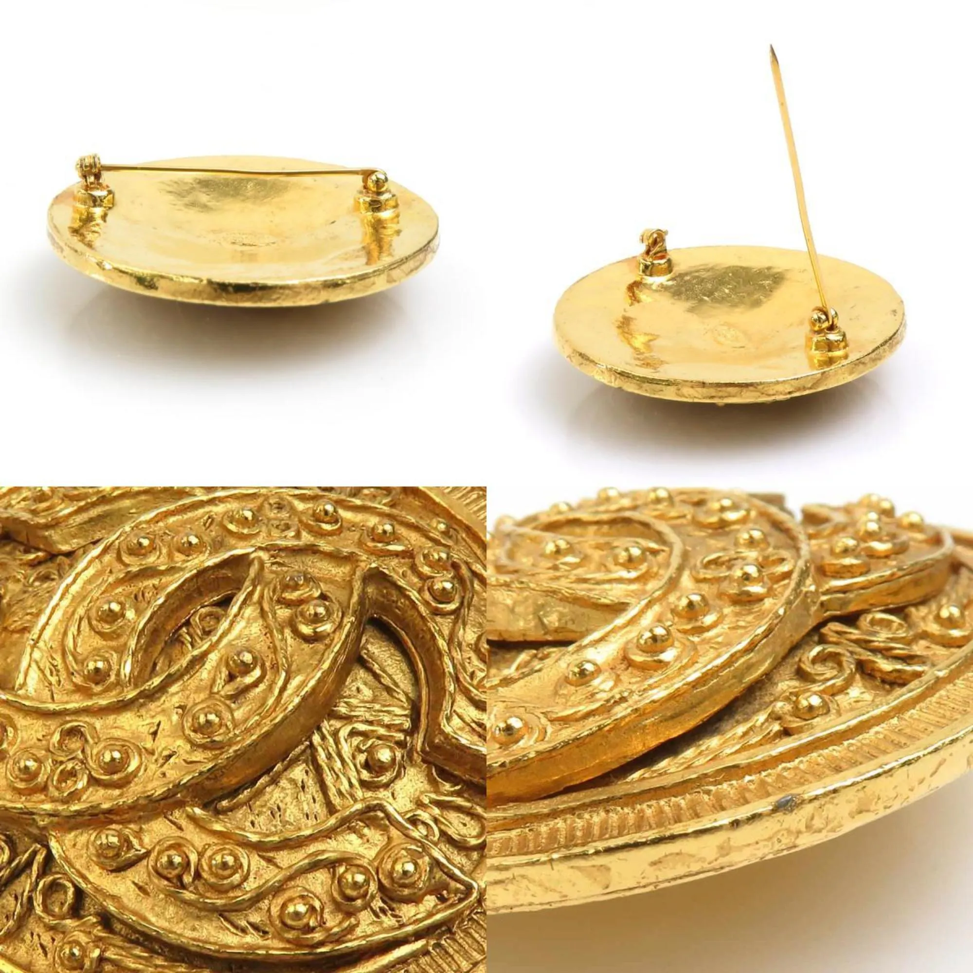 Chanel Metal Brooch (Pre-Owned)