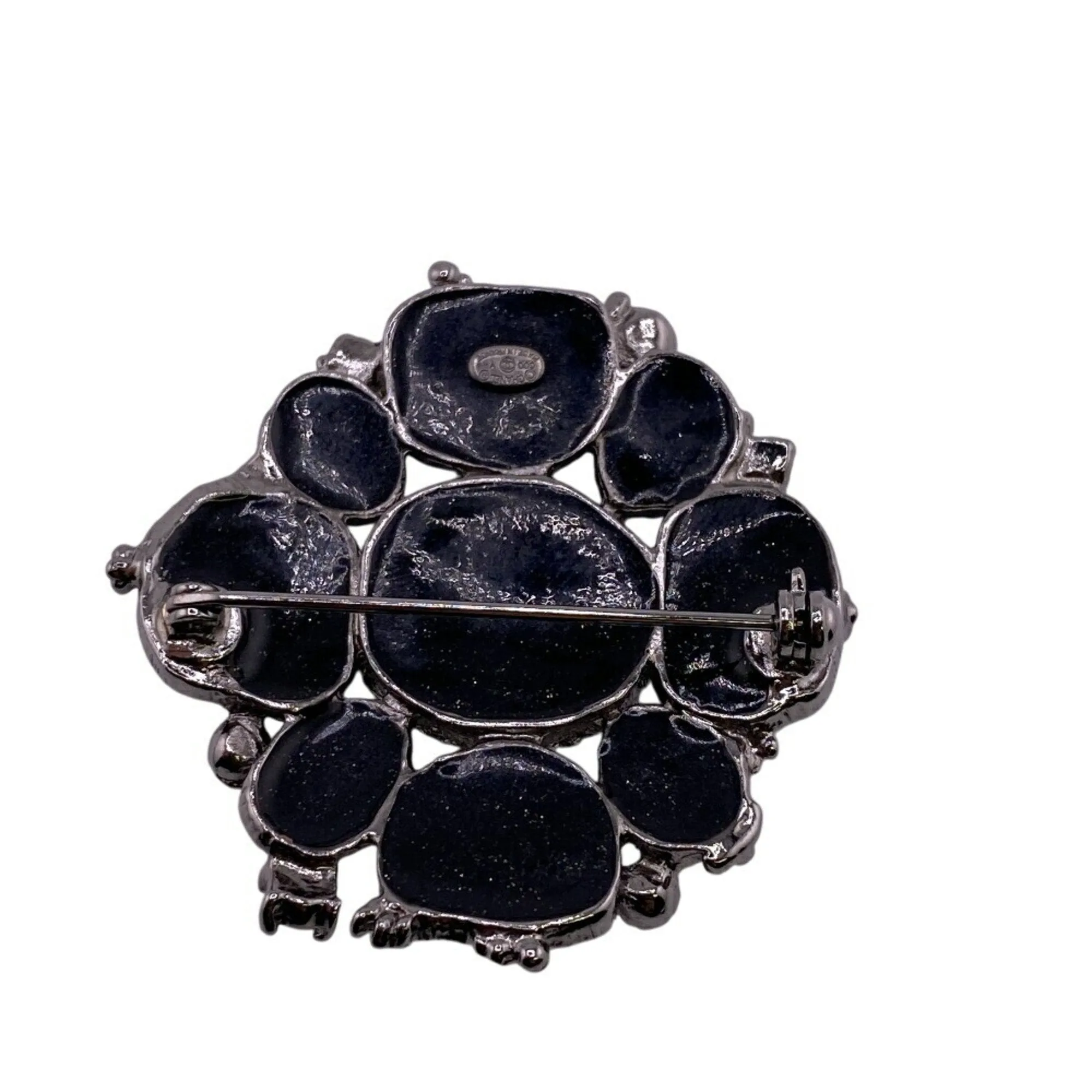 Chanel Metal Resin Brooch (Pre-Owned)