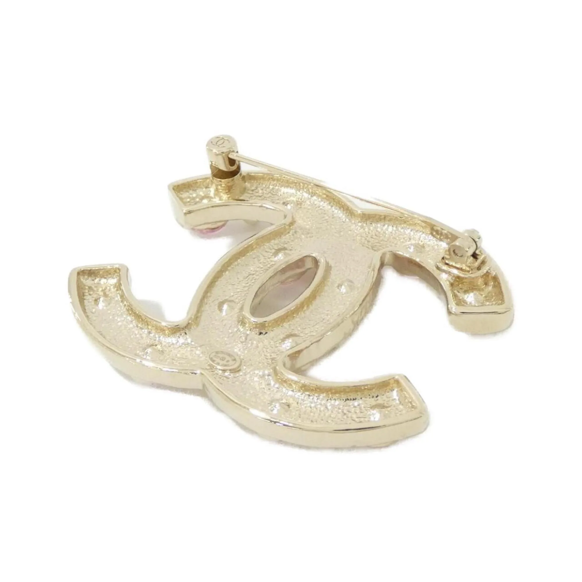 Chanel pink Brooch (Pre-Owned)