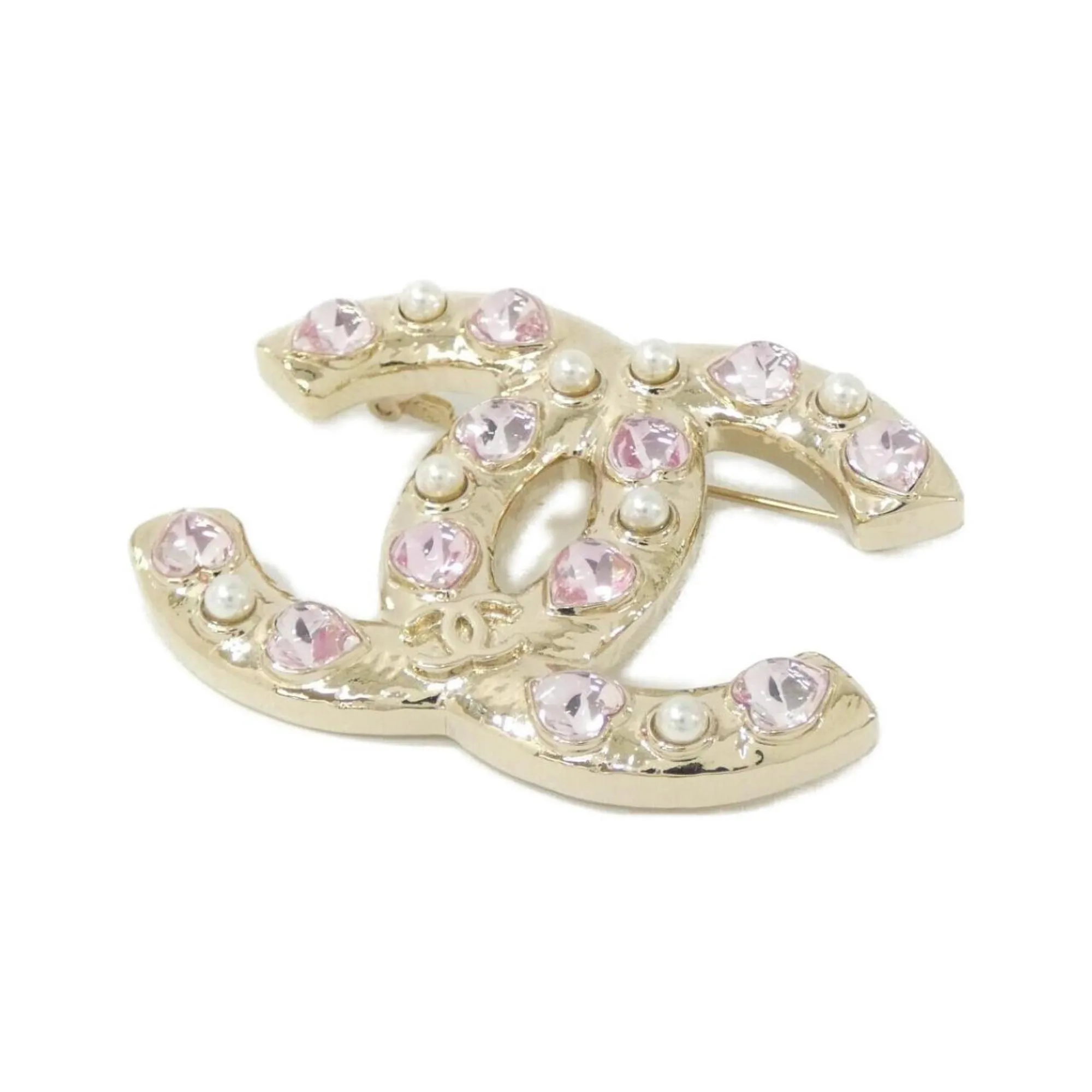 Chanel pink Brooch (Pre-Owned)