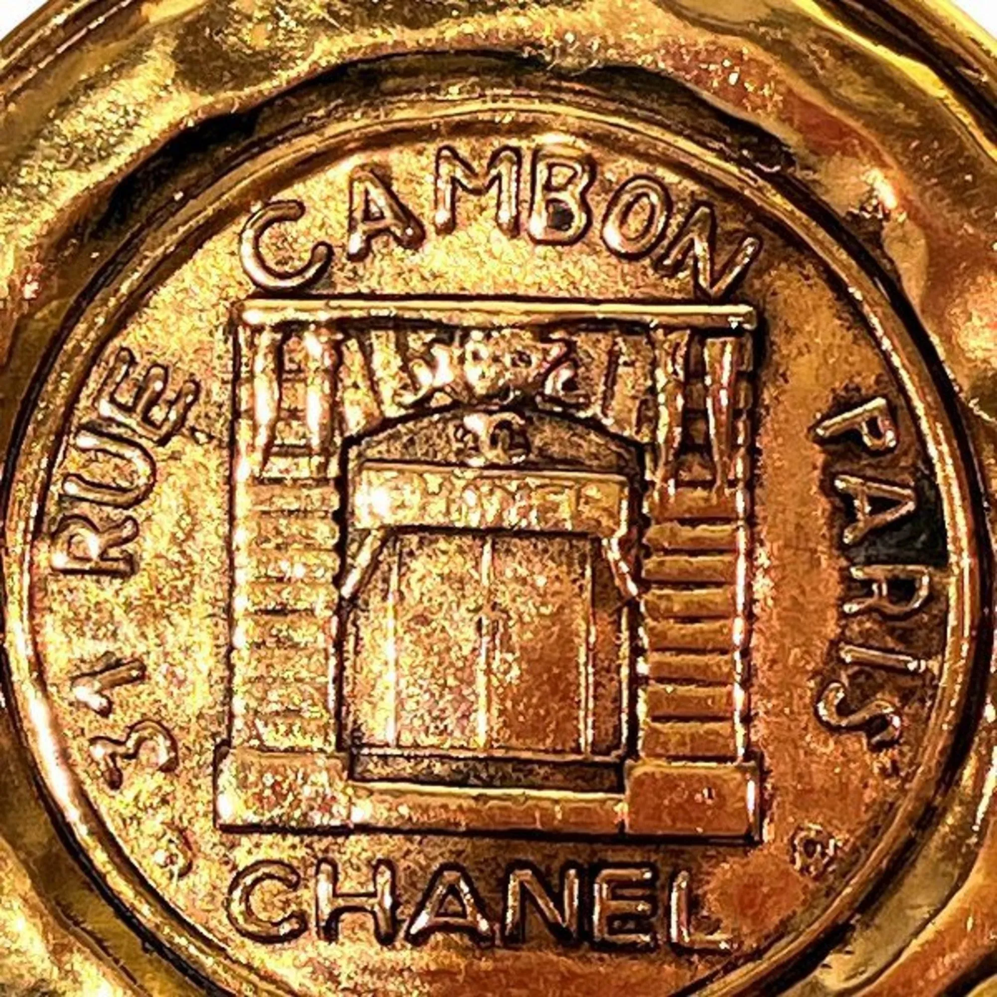 Chanel  Plating Pin Brooch (Pre-Owned)
