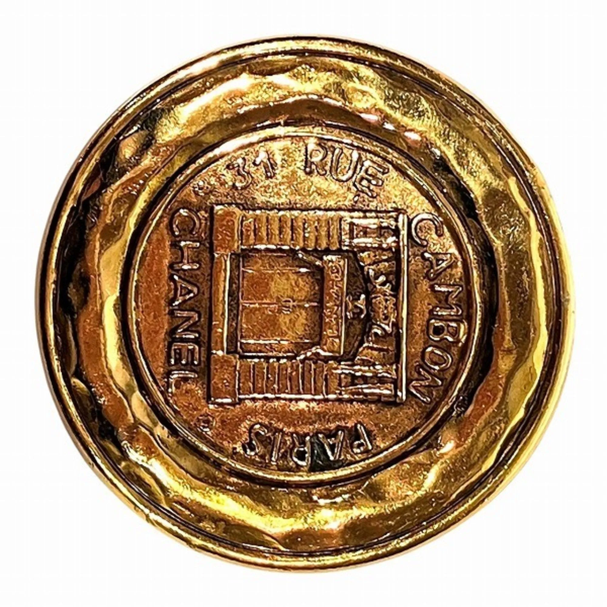 Chanel  Plating Pin Brooch (Pre-Owned)