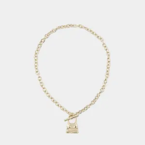 Chiquito Barre Necklace - Jacquemus - Metal - Gold-tone