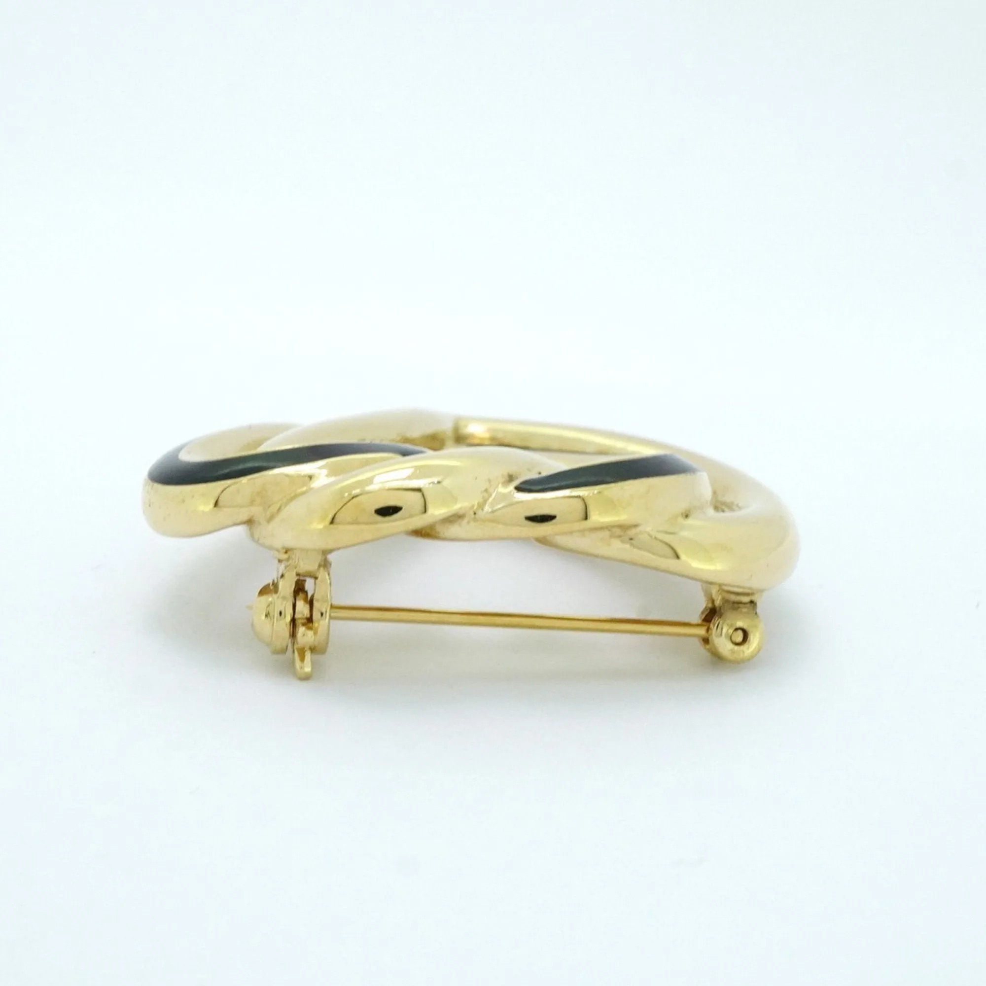 Christian Dior gold gold Plating Brooch (Pre-Owned)
