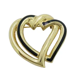 Christian Dior gold gold Plating Brooch (Pre-Owned)