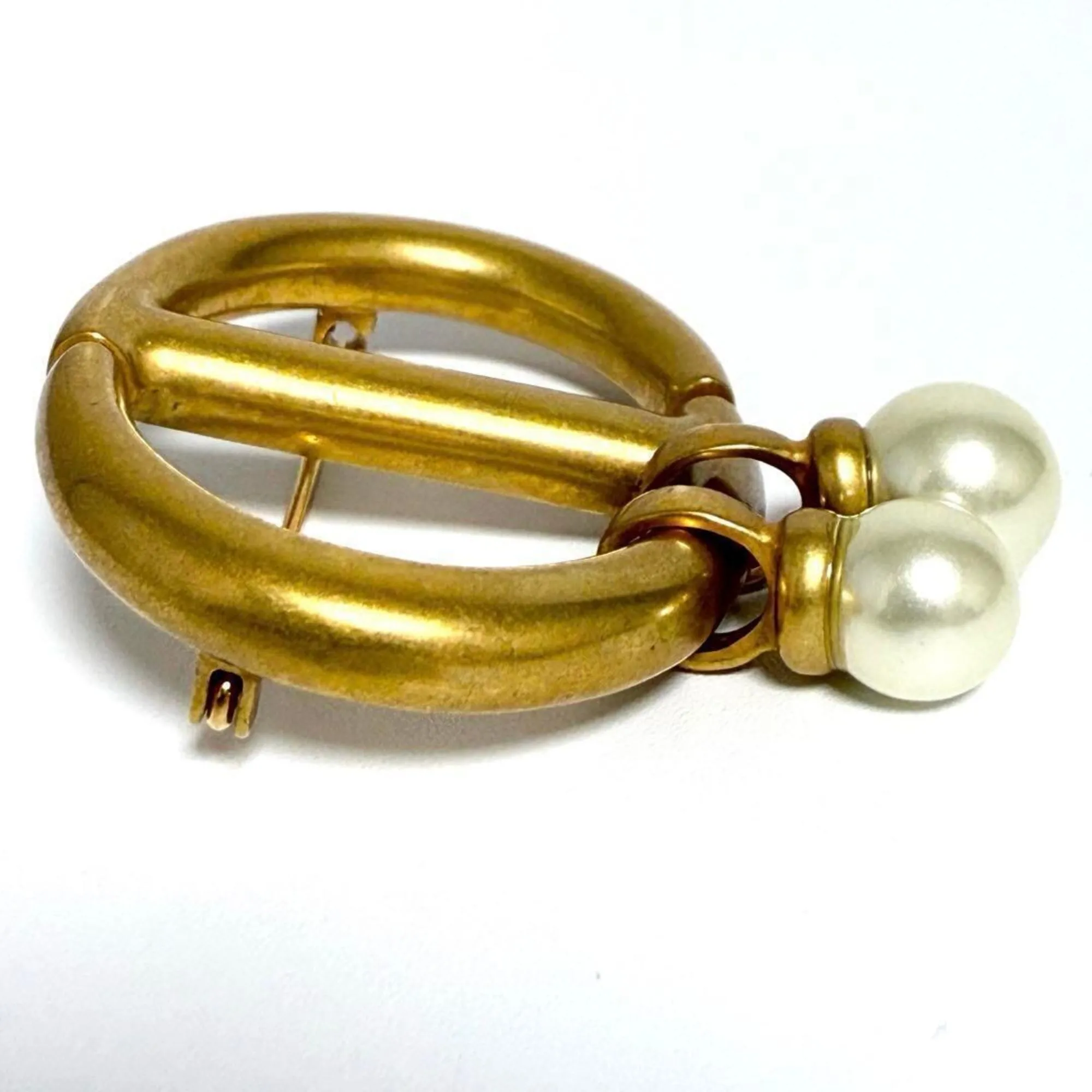 Christian Dior Metal Brooch (Pre-Owned)