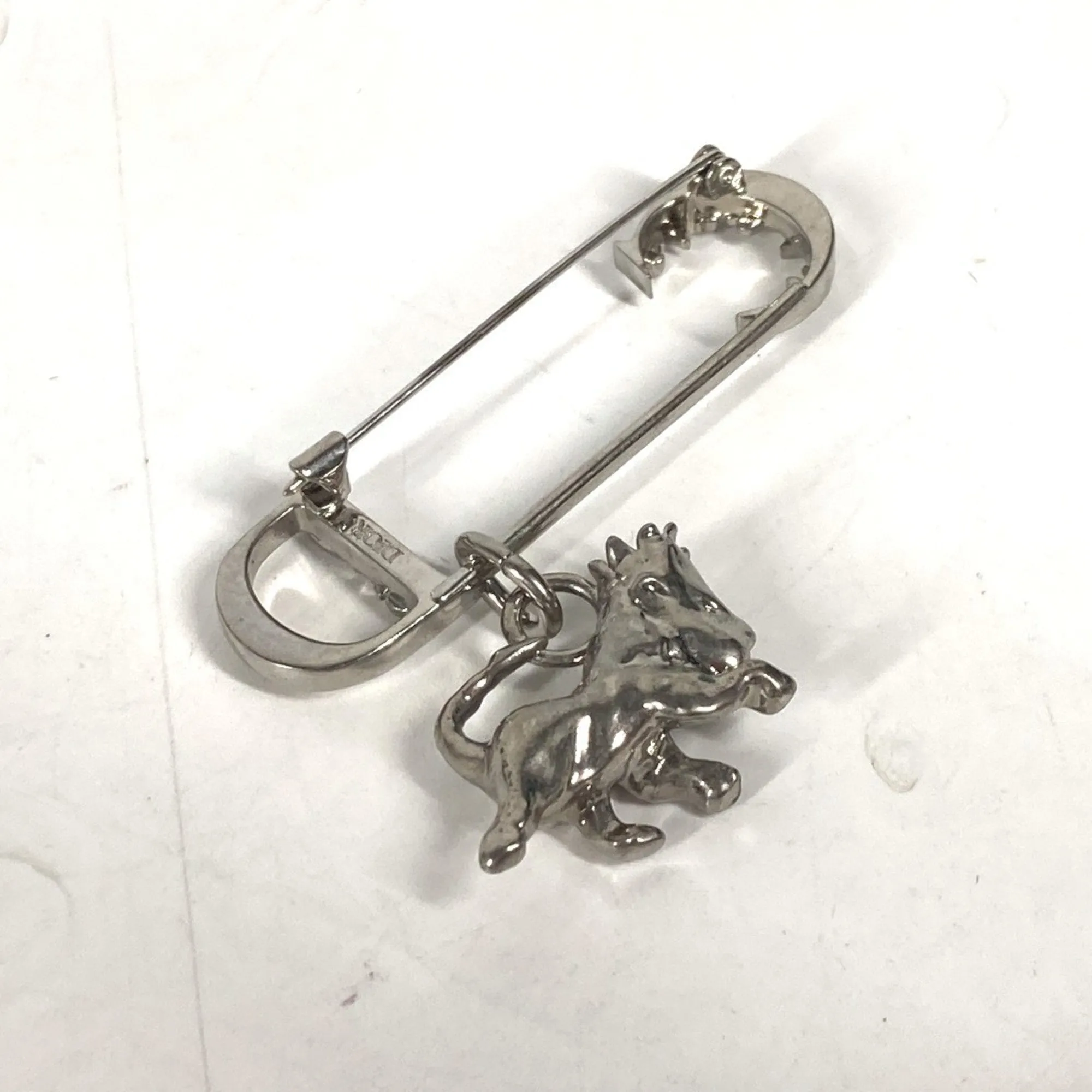 Christian Dior Metal Brooch (Pre-Owned)