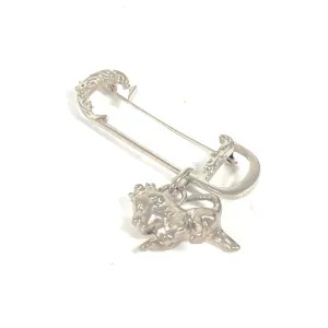 Christian Dior Metal Brooch (Pre-Owned)