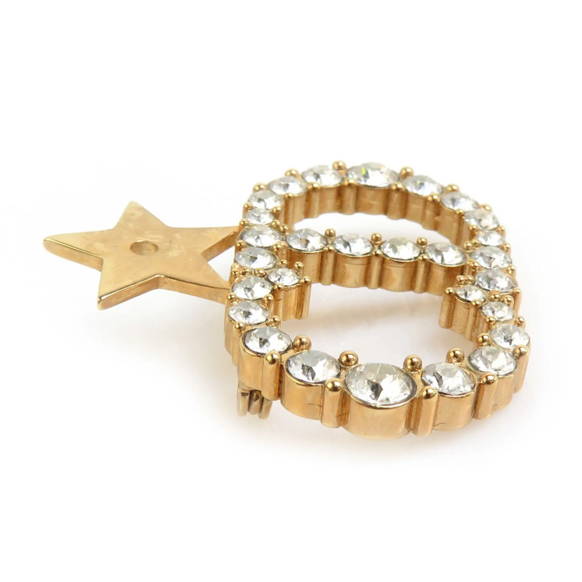Christian Dior Metal Brooch (Pre-Owned)