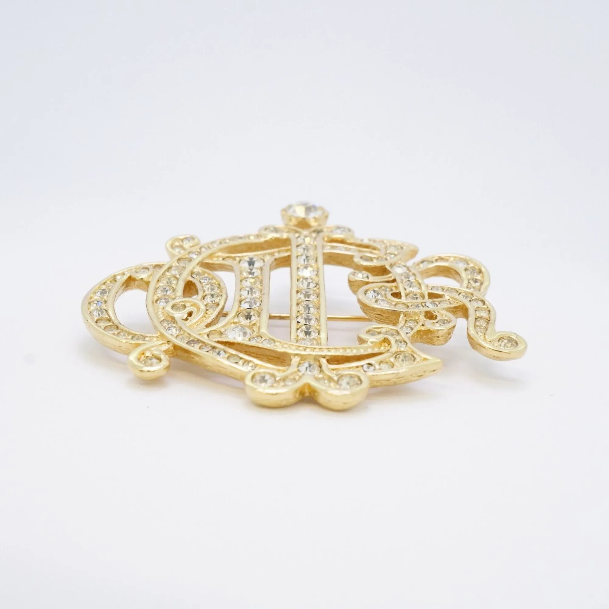 Christian Dior  Plating Brooch (Pre-Owned)